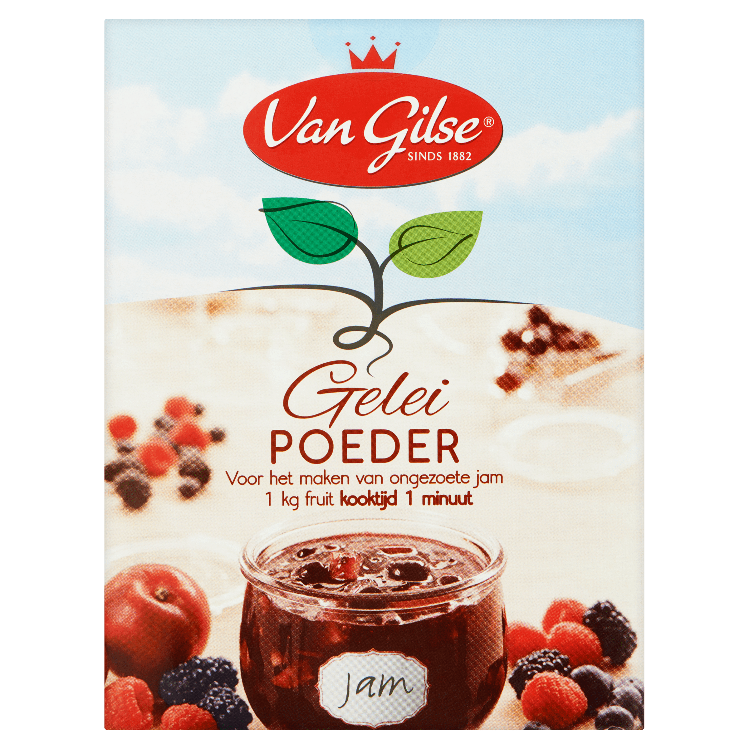 Van Gilse Geleipoeder Jam 50 g