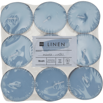 HEMA Sfeerlichten Linen 18 Stuks