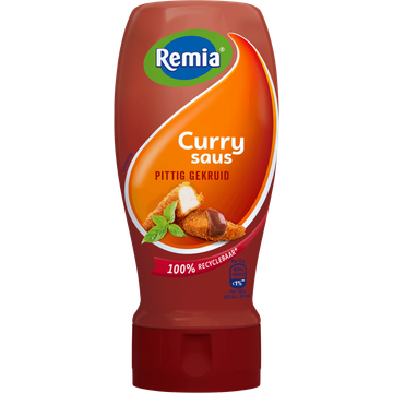 Remia Curry saus pittig gekruid