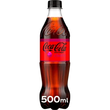 Coca-Cola Zero Sugar Cherry Frisdrank 500 ml