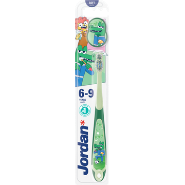 Jordan Zacht 6-9 Years Tandenborstel