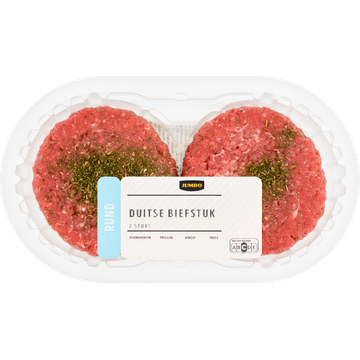 Jumbo Duitse Biefstuk 2 Stuks