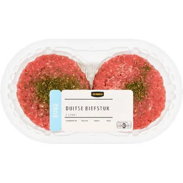 Jumbo Duitse Biefstuk 2 Stuks