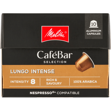 Melitta CaféBar Selection Lungo 8 Intense Capsules 10 Stuks