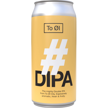 To Øl - #Dipa NEIPA - Blik - 440ML