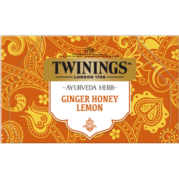 Twinings of London Infusion Ayurveda Gember Honing Citroen 20 Stuks