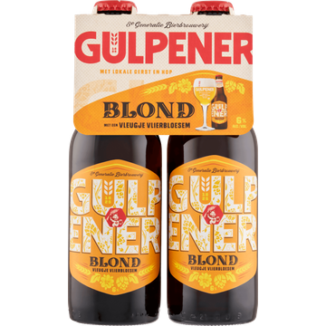Gulpener - Blond - Fles - 4 x 300ML