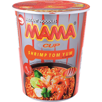 Mama Oriental Style Instant Noodles Cup Shrimp Tom Yum Flavour 70 g