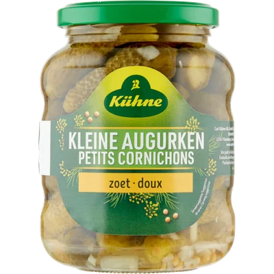 Kühne Kleine Augurken Zoet 330 g
