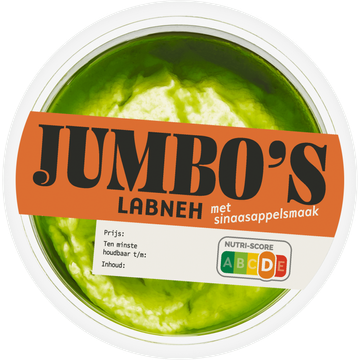 Jumbo's Labneh met Sinaasappelsmaak en Basilicumolie 125 g
