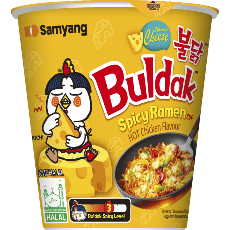 Samyang Buldak spicy ramen cheese