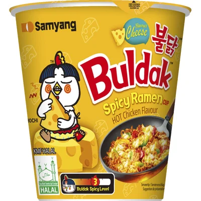 Samyang Buldak spicy ramen cheese