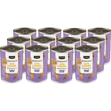 Jumbo Brokken in Saus met Kip & Kalkoen 12 x 415 g