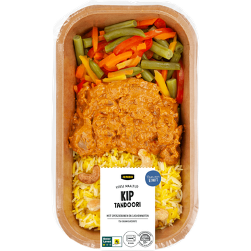 Jumbo Verse Maaltijd Kip Tandoori met Sperziebonen en Cashewnoten 450 g