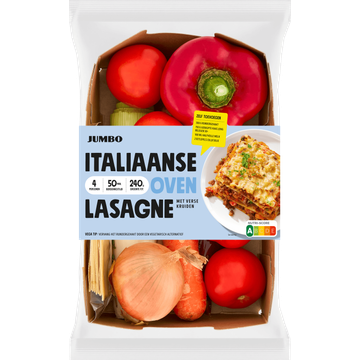 Jumbo Italiaanse Lasagne Verspakket 4 Personen