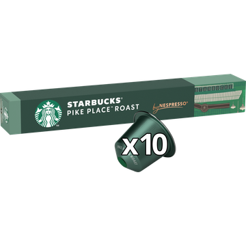 Starbucks® by Nespresso® Pike place Lungo 10 Koffiecups