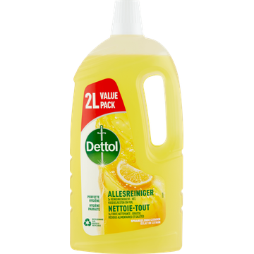 Dettol Allesreiniger Sprankelende Citroen Value Pack 2 L