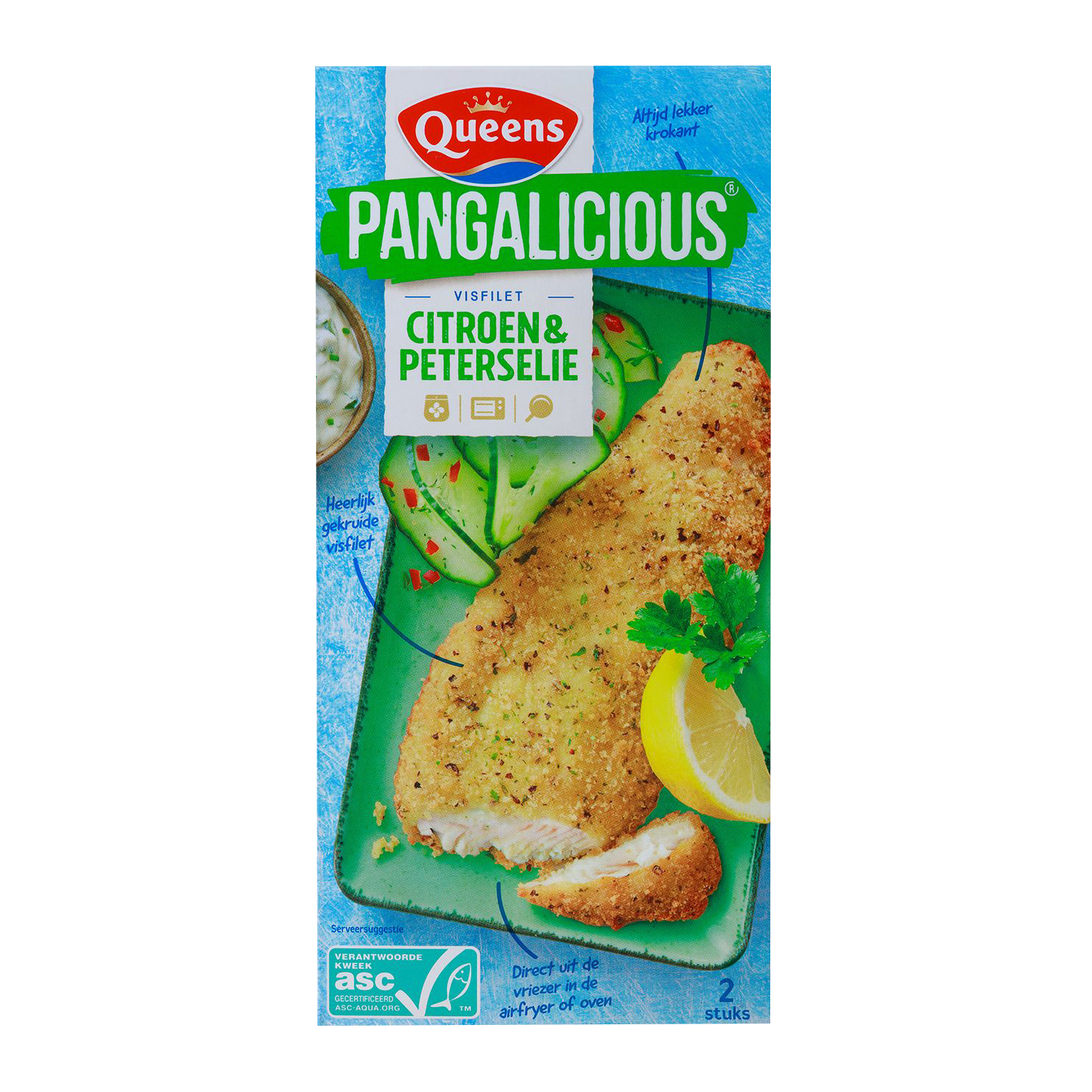 Queens Pangalicious Citroen & Peterselie 2 stuks 250 g