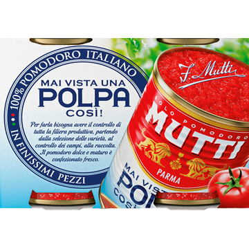 Mutti polpa multipack 800g