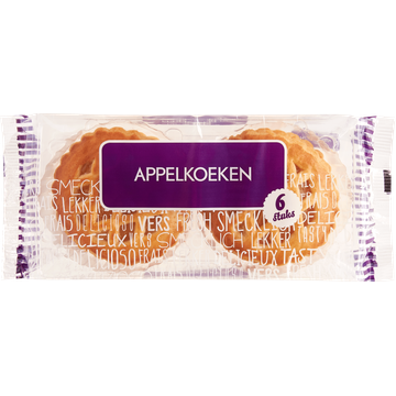 Appelkoeken 6 Stuks 300 g
