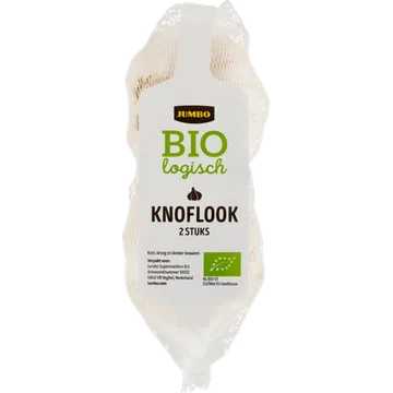 Jumbo Biologische Knoflook 2 Stuks