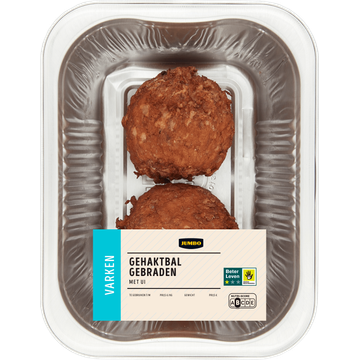 Jumbo Gebraden Gehaktbal  met Ui 2 Stuks