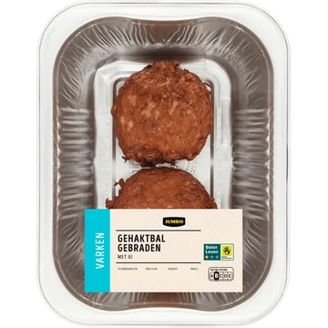 Jumbo Gebraden Gehaktbal  met Ui 2 Stuks