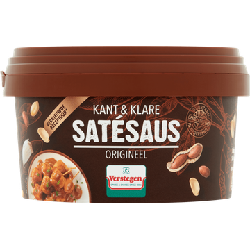 Verstegen Kant & Klaar Satésaus Origineel 500 g
