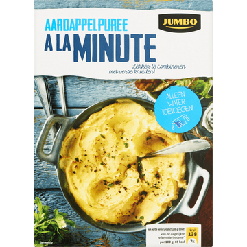 Jumbo à la Minute Aardappelpuree 3 x 60 g