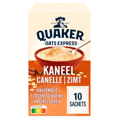 Quaker Oats Express Havermout Kaneel 330 gr 