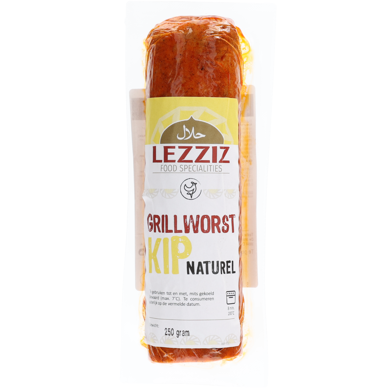 Lezziz Kip Grillworst Naturel 250g