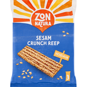Zonnatura Crunch Sesam 3 x 50 g