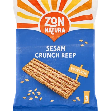 Zonnatura Crunch Sesam 3 x 50 g