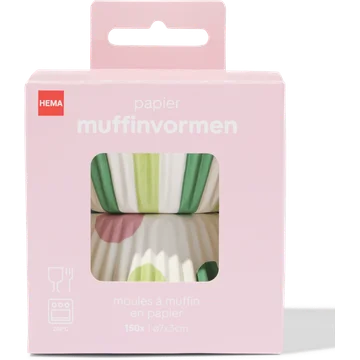 HEMA Muffinvormen Papier 150 Stuks