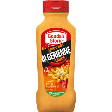 Gouda's Glorie Spicy Hot Algérienne Sauce 550 ml