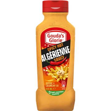 Gouda's Glorie Spicy Hot Algérienne Sauce 550 ml