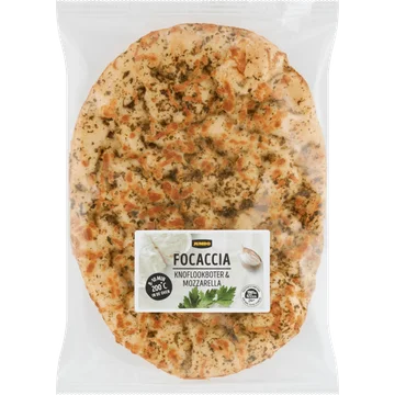 Jumbo Focaccia Knoflookboter & Mozzarella 300g