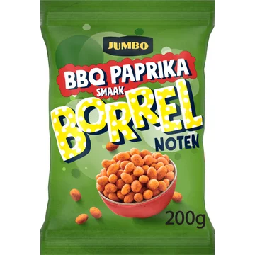 Jumbo BBQ Paprika Smaak Borrelnoten 200 g