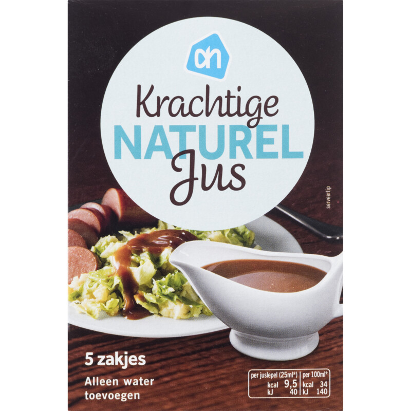 AH Krachtige naturel jus 5-pack