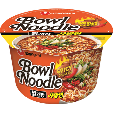 Nongshim Instant Noodles Chicken Spicy Bowl 100g
