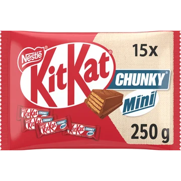 KITKAT Chunky Mini Melkchocolade Uitdeelzak 250 g