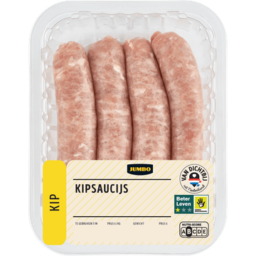 Jumbo Kipsaucijs 4 Stuks