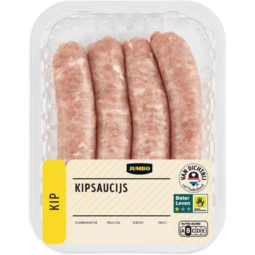 Jumbo Kipsaucijs 4 Stuks