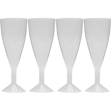 HEMA Champagneglazen Herbruikbaar 4 Stuks