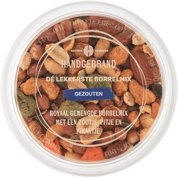 Handgebrand Dé Lekkerste Borrelmix Gezouten 230 g