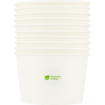 HEMA Bakjes Wit -  10 Stuks