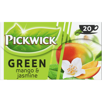 Pickwick Green Tea Mango & Jasmine 20 Stuks