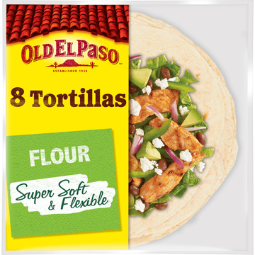 Old El Paso Wrap Tortilla Medium 8 Stuks