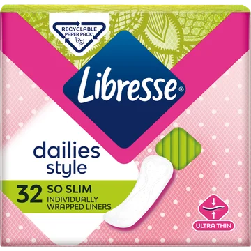 Libresse So Slim Inlegkruisjes 32 Stuks