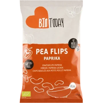 BioToday Erwtenflips Paprika 75 g